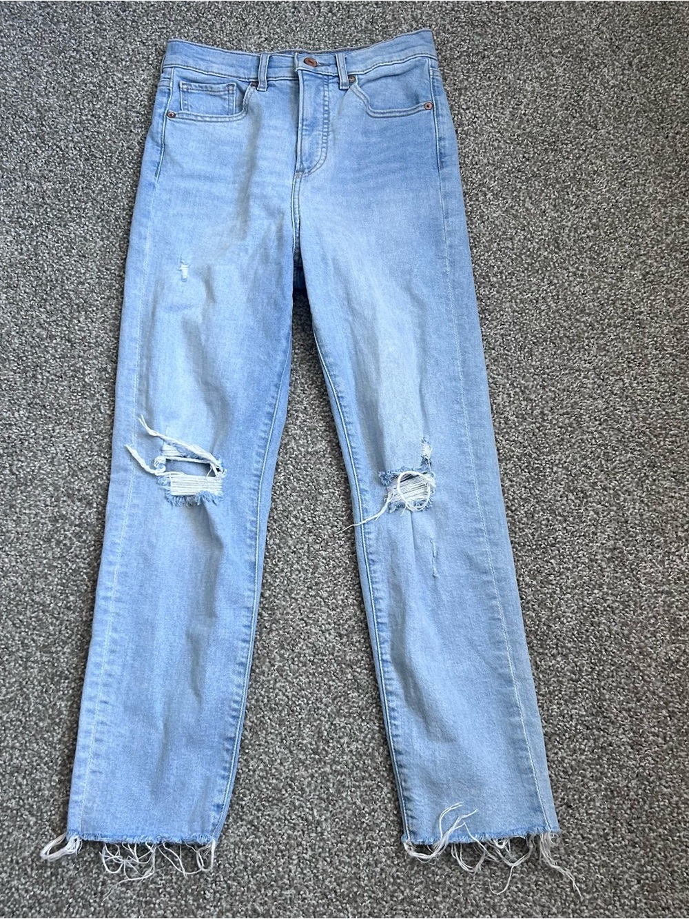 Express Super High Rise Mom Jean